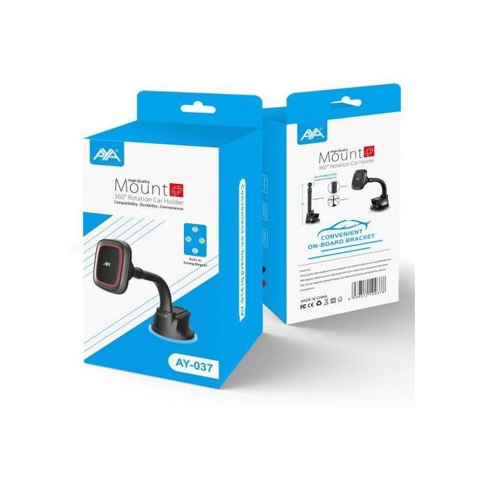 Support de téléphone - Aya - Universel - Réglable - Pivote à 360° - Installation facile