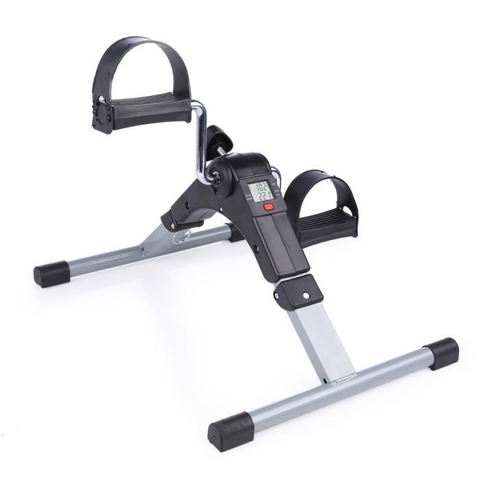 Mini Vélo d'Appartement à Pédales - Pliable - Entraînement Bras et Jambes - Mixte - Musculation - Haltérophilie