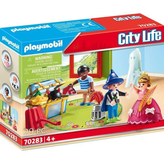PLAYMOBIL - 70283 - Enfants et malle de déguisements