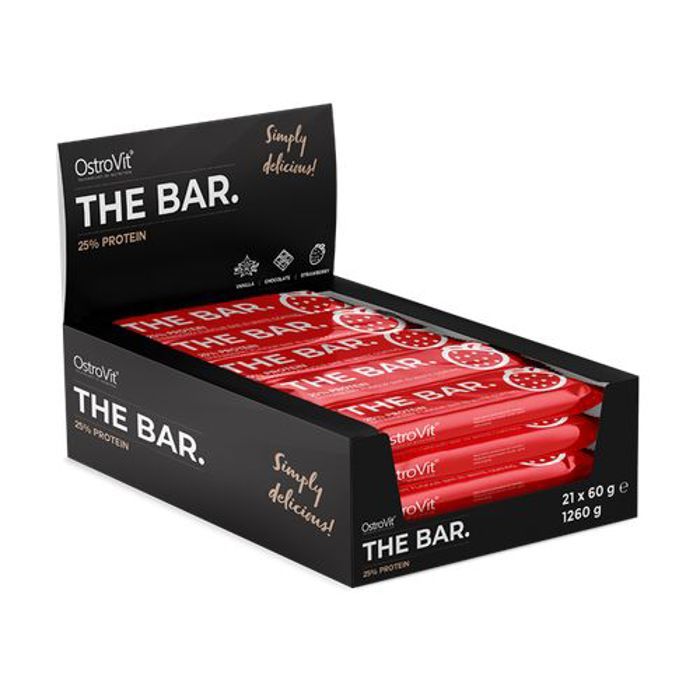 Barre de Protéine 60g X 21 Fraise