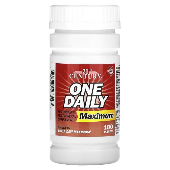 One Daily, One Daily, Maximum, 100 comprimés