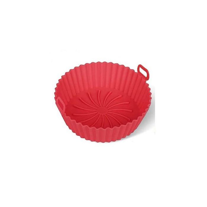 Moule Air Fryer en Silicone Accessoire, Panier Moule pour Friteuse à Air