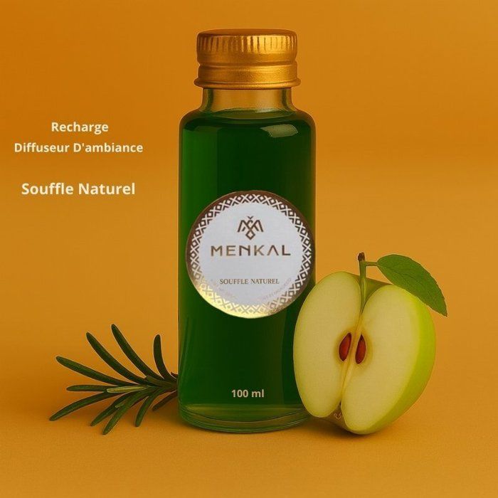 Recharge Diffuseur – Souffle Naturel – 100 ML – Parfum Frais – Ambiance Apaisante – Mixte