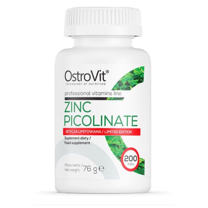 Zinc Picolinate 200 comprimés ÉDITION LIMITÉE