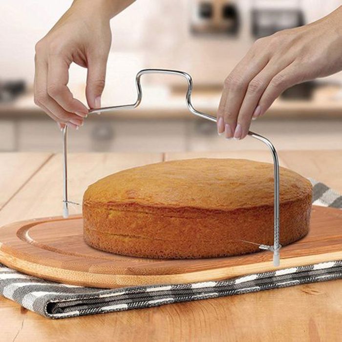 Outil de découpe pour gâteaux en acier inoxydable