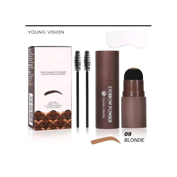 Kit Tampon à Sourcils, Imperméable, Longue durée, Micro lames