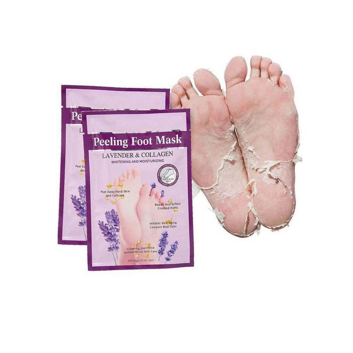 Guanjing 2pcs Masque pied enlever peau morte, peeling foot Mask.