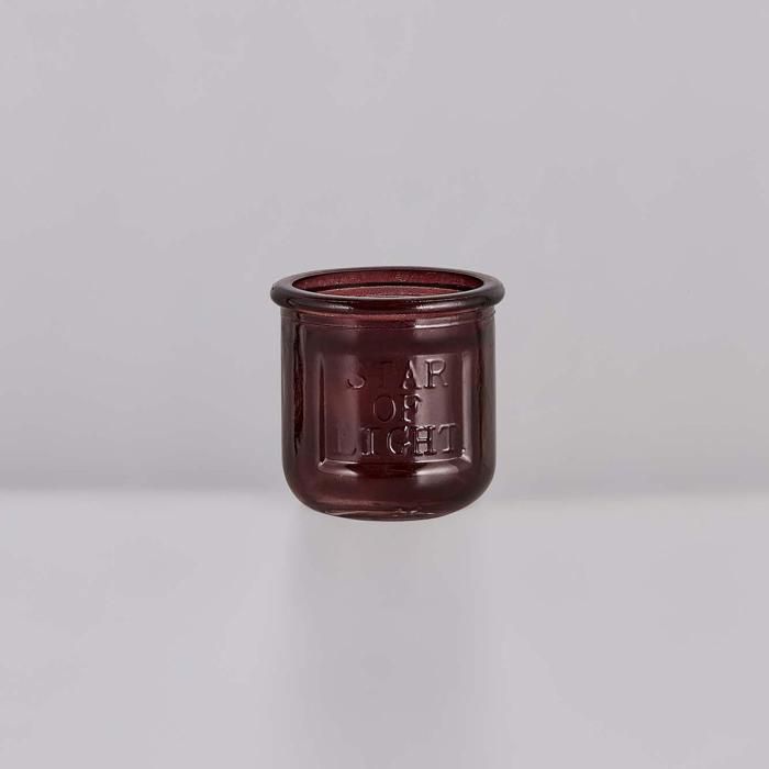 Bougeoir - Star Of Light - Marron