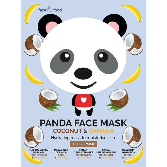 7th Heaven Animal Enfant Masque Tissu Visage Panda