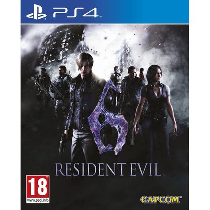Jeu vidéo - Capcom - Resident Evil 6 - PS4 - Action - Survival Horror - Multijoueur