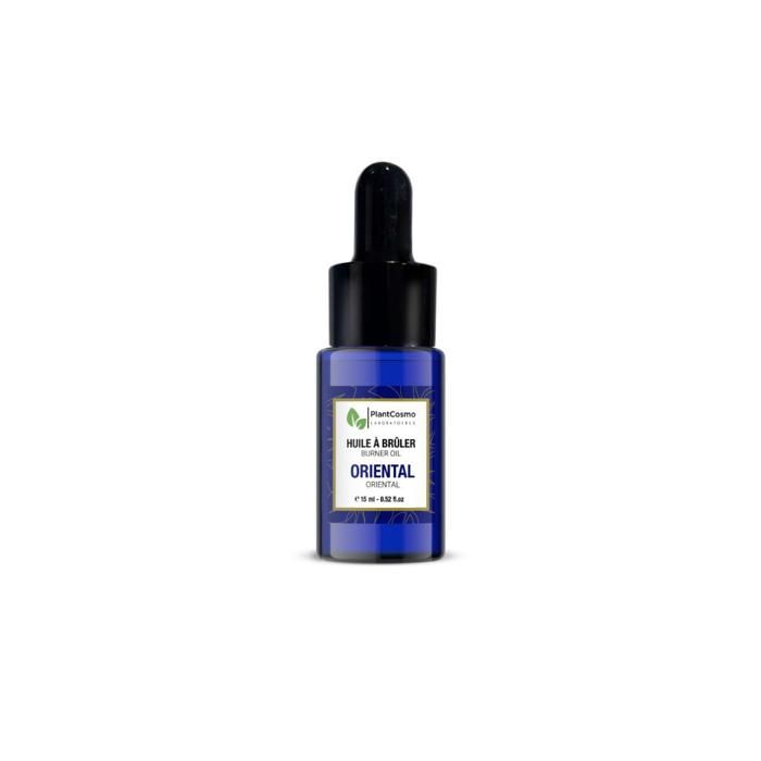 Huile à brûler - PLANTCOSMO LABORATOIRES - Oriental - 15 ml - Parfum envoûtant - Ambiance exotique