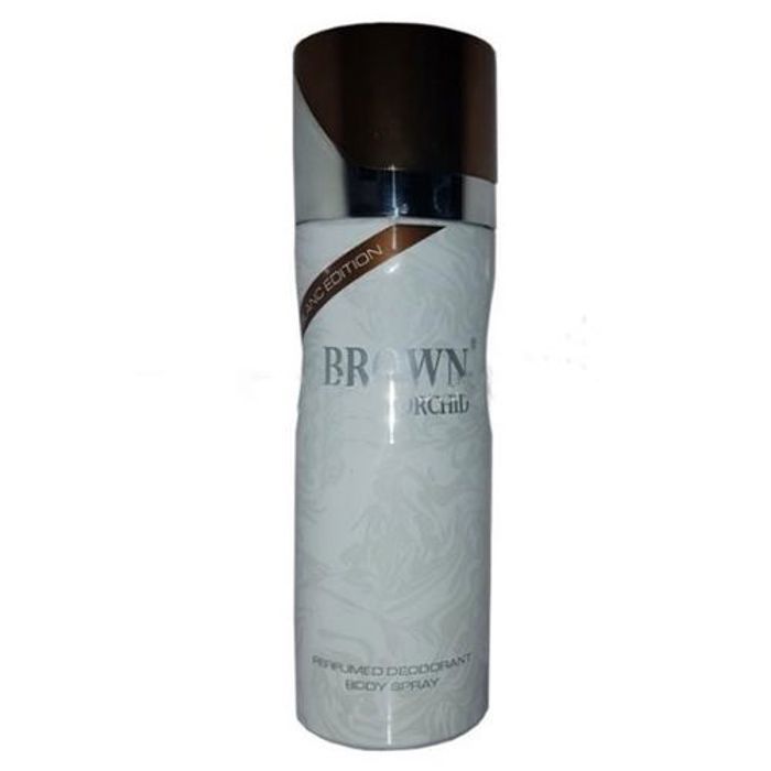 Parfum Spray - Fragrance World - Brown Orchid Blanc Edition - Mixte - Sans alcool - Sophistiqué