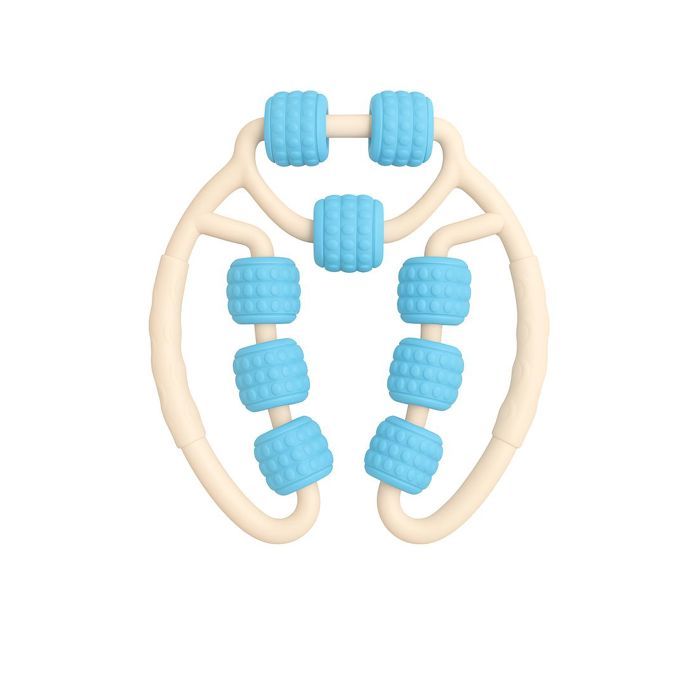 rouleau de massage musculaire pour les jambes, le cou, les mains, les bras, masseur relaxant BLUE