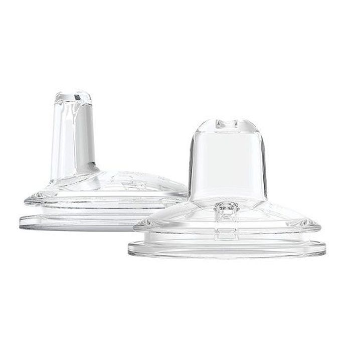 Pack de 2 tetines transition a bec cole large 6m+
