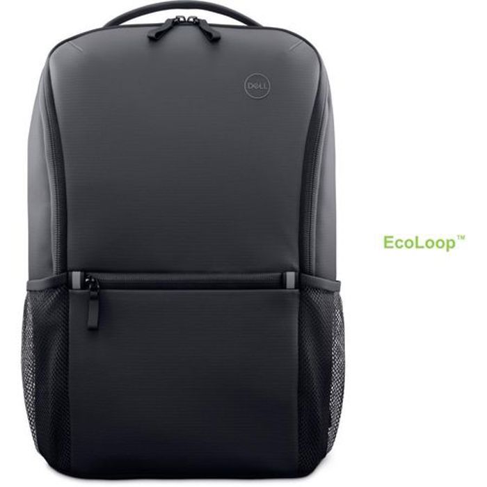 Sac à dos - DELL - EcoLoop Essential - Pour PC 14" à 16" - Résistant à l'eau - Durable en plastique recyclé