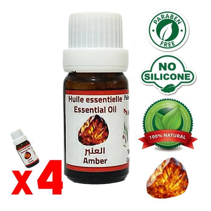Huile Essentielle d'ambre Essence amber fragrance 100% naturelle 40ml
