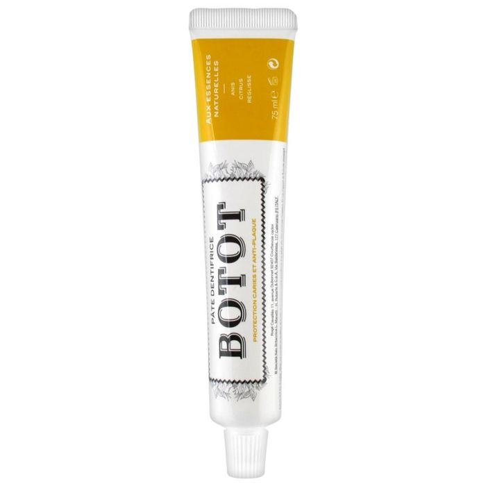 Dentifrice - Botot - Anis Citrus Réglisse - 75ml - Protection contre les caries - Haleine fraîche