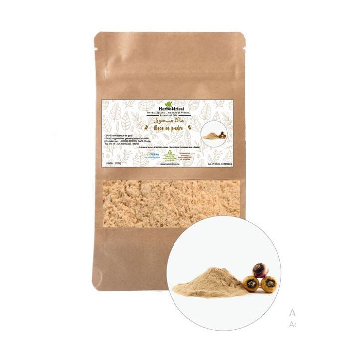 Maca Poudre 200G - Super Aliment Du Pérou