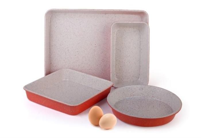 MOULE A CAKE 4 YL-M28 ROSE/BLANC