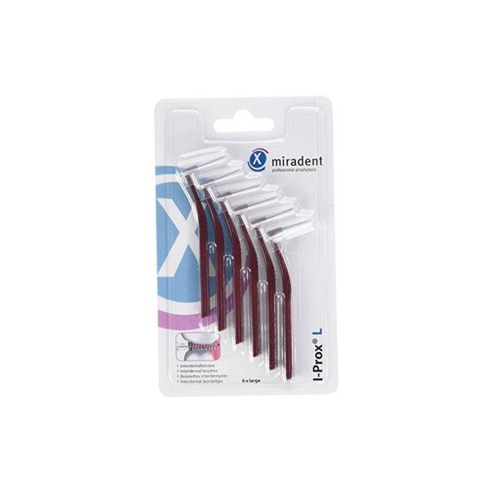 MIRADENT I-PROX L BROSSETTE INTERDENTAIRE BORDEAUX 0 8MM