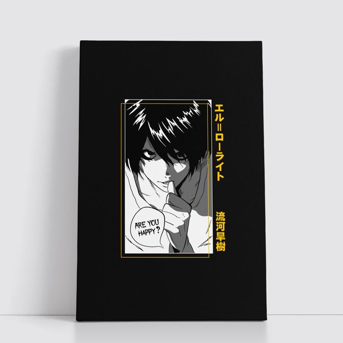 Tableau Manga Japonais sur Toile – Affiche Murale Anime 25x40 cm pour Déco Otaku 106