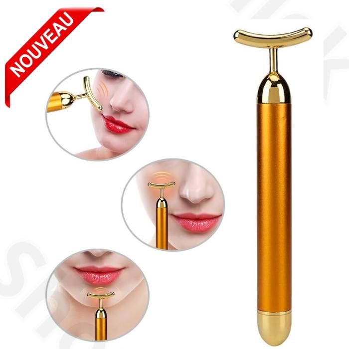 Kit de Masseur électrique 3D pour le visage et les yeux, 3D Forme T