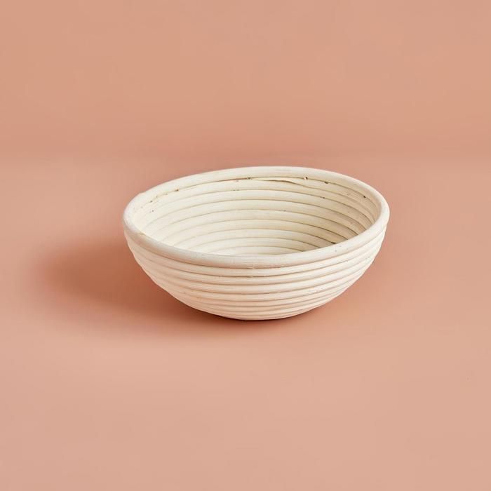 Bol décoratif rond (23x8 cm) - Wheezie - Blanc