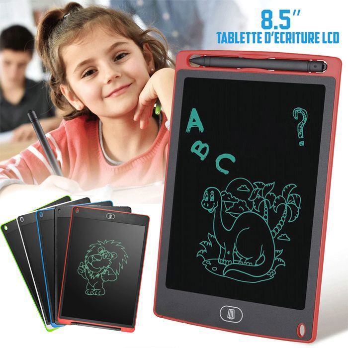 Tablette à dessin LCD pour enfants, outils de peinture, tableau d'écriture électronique, jouets pour garçons, enfant , 8.5 pouces