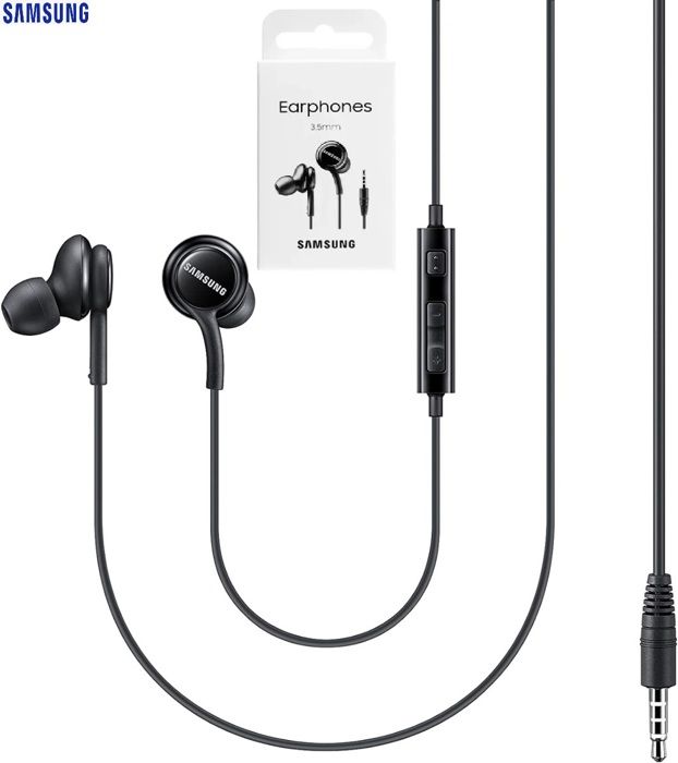 samsung ecouteurs filaires 3,5 mm Noir audio studio son Stereo équilibre confortable