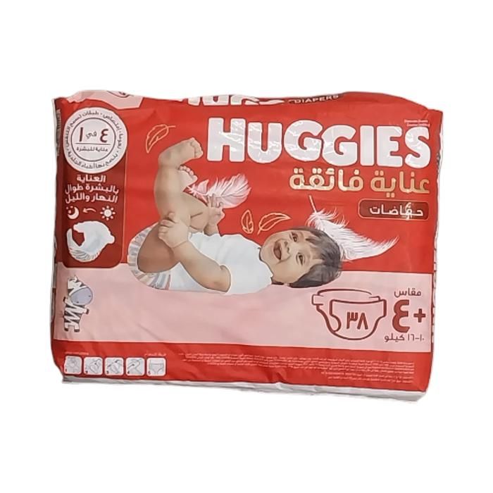 Couches bébé JP T4+ Huggies 46 unités