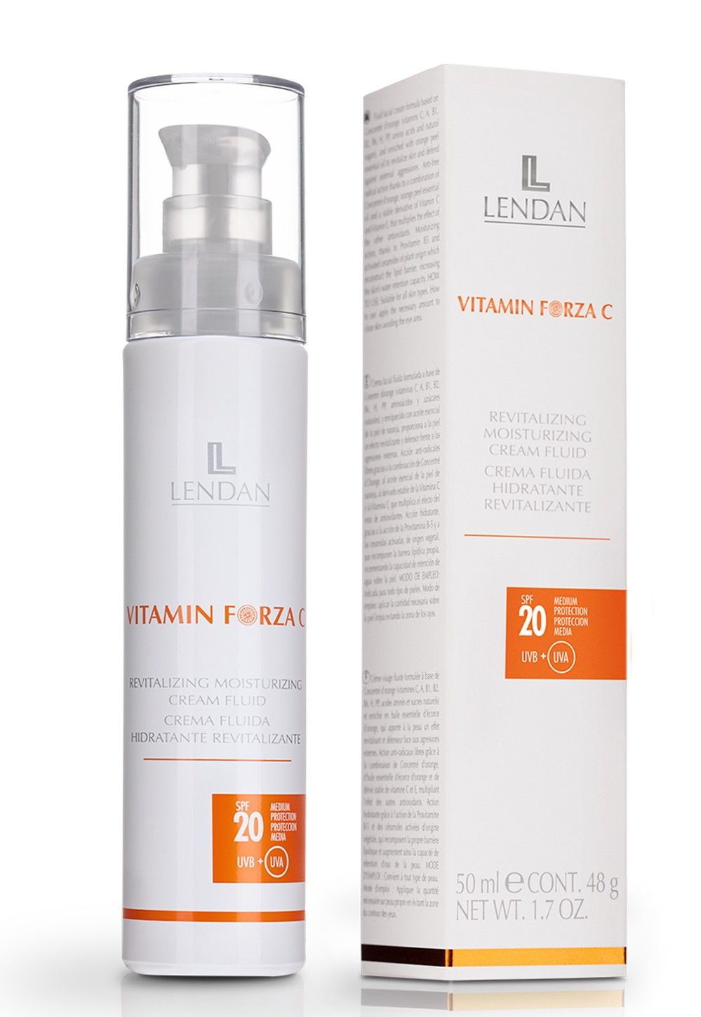 Lendan vitamin forza C creme fluide spf20 50ml