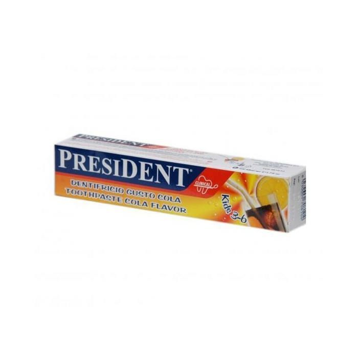 PRESIDENT Dentifrice KIDS 3-6 COLA 50ML