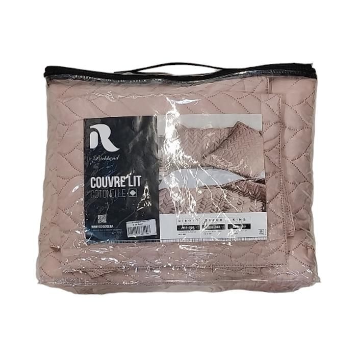 COUVRE-LIT MATELASSE COTONELLE ULTRASON NUDE