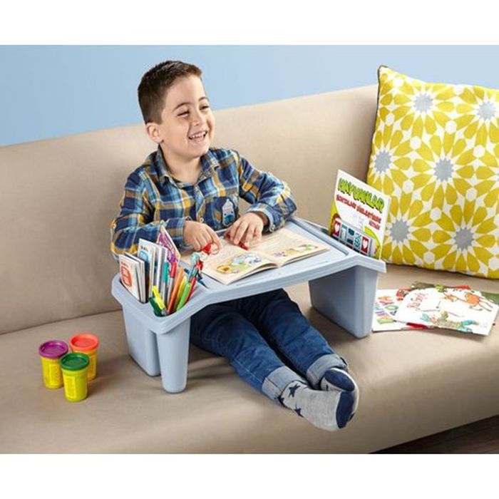 Table basse portable-3 Poches pour enfants table de travail-