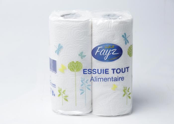 2 ESSUIE-TOUT BLANC FAYZ