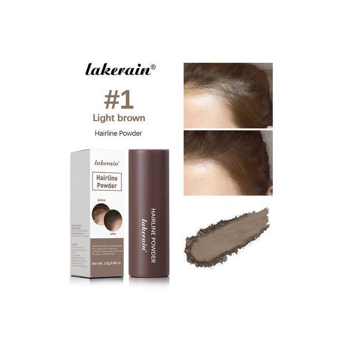 Poudre pour Cheveux, Ligne de Cheveux, Couverture Instantanée des Racines, Remplissage Naturel des Cheveux Imperméable