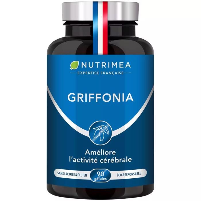 Griffonia - 150 Mg/jour - Diminue Stress & Anxiété, 90 Gélules - Made In France