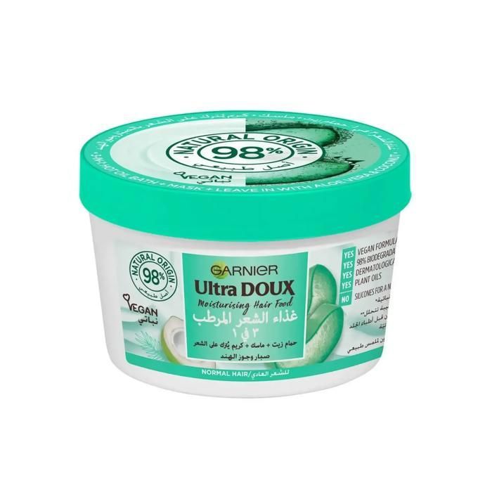 Ultra Doux Hair Food Aloe Vera 390Ml