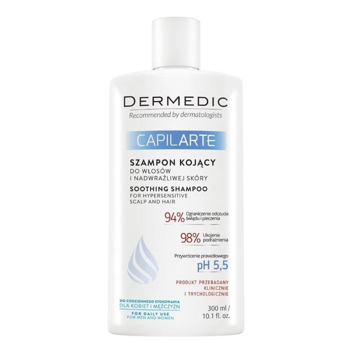 Shampoing - Dermedic - Capilarte - Apaisant - 300ml - Hypoallergénique