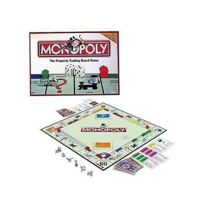 Jeu de société - Monopoly - Classique - Règles traditionnelles - 8 ans et plus - Mixte