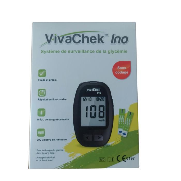 VIVACHEK INO APPAREIL DE GLYCEMIE