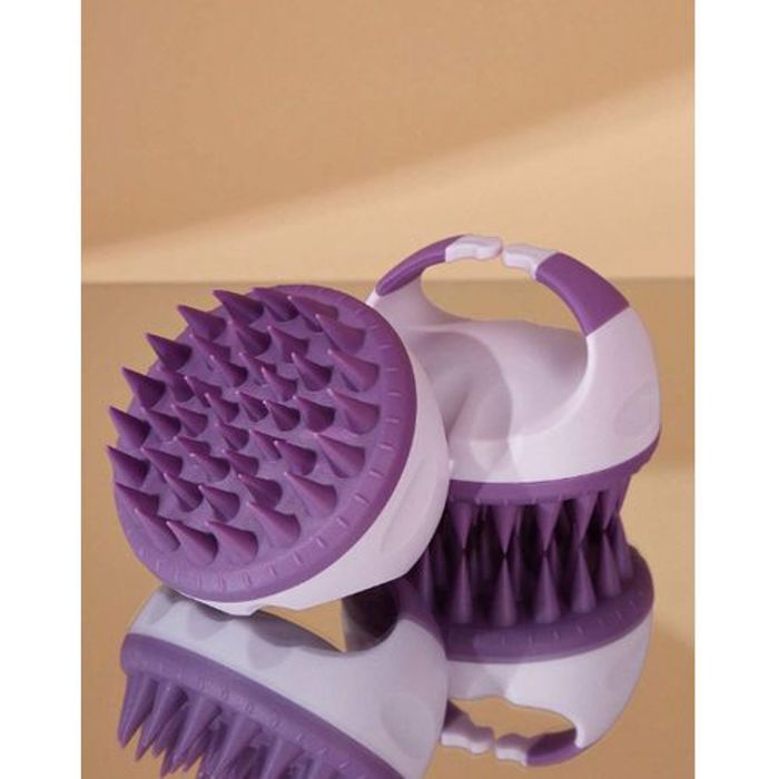 Brosse en Silicone pour le nettoyage des cheveux