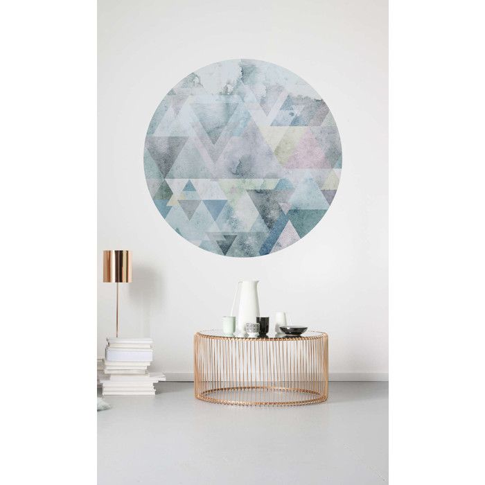 BLUEPRISM Papier peint photo murale intissé L 128 x H 128 cm