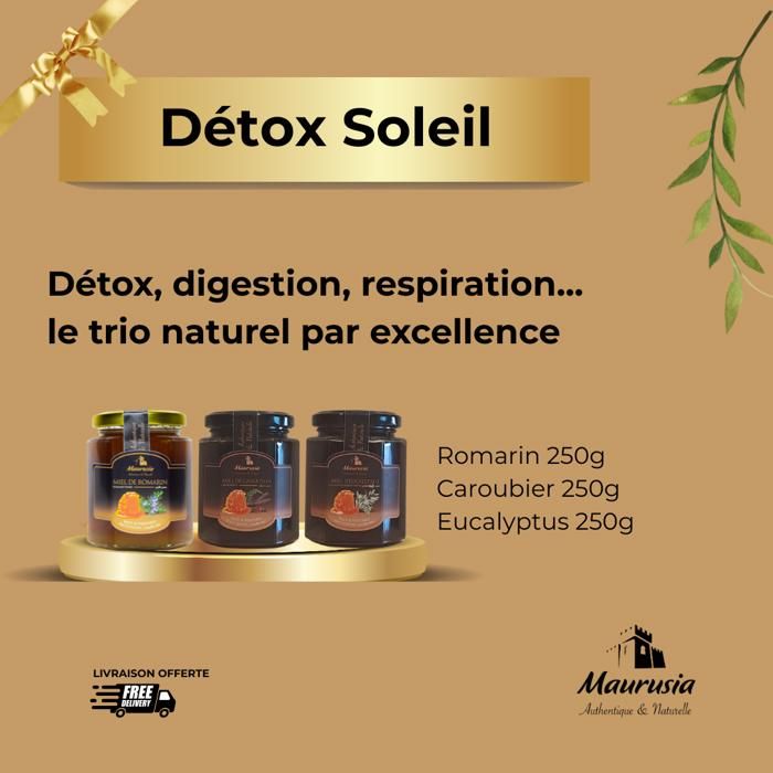 Détox Soleil - Packs miels Détox, digestion, respiration