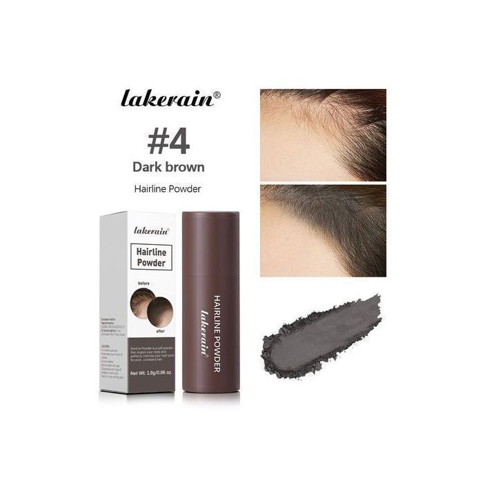 Poudre pour Cheveux - Ligne de Cheveux - Couverture Racines Blanc - Imperméable