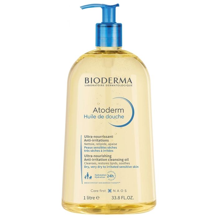 Huile de Douche - Bioderma - Atoderm - Ultra-nourrissante - 1 L - Peaux sensibles