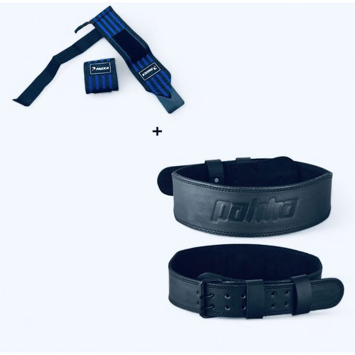 pack de straps+ceinture lombaire de musculation LARGE