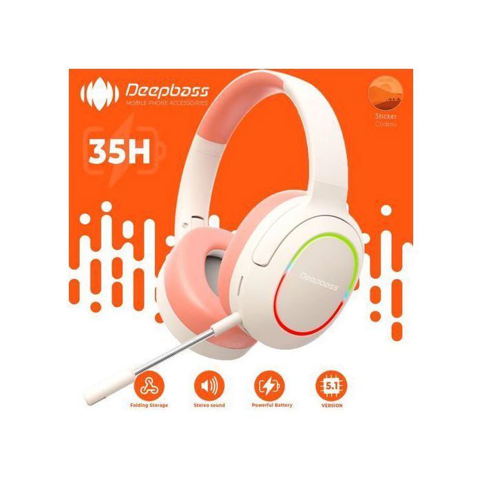Deep Bass R10 Casque Gaming