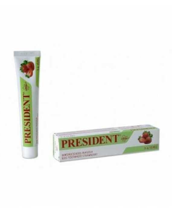PRESIDENT DentifriceRICE KIDS 3-6 FRAISE 50ML