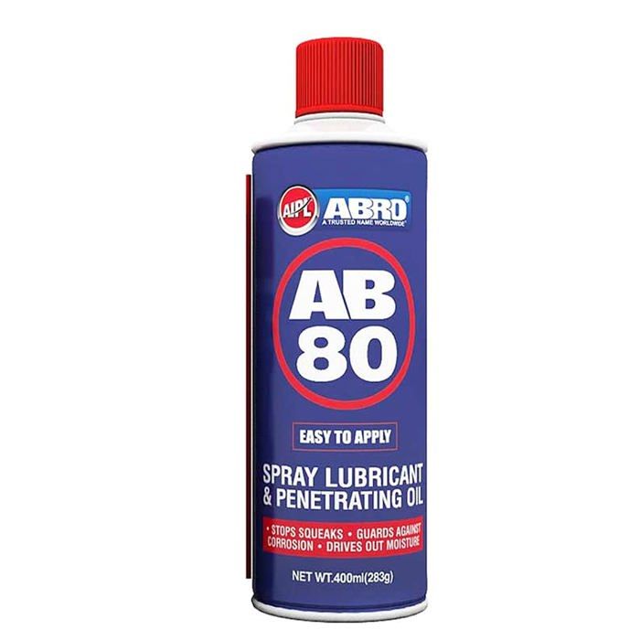 Abro AB80 Lubrifiant Dégrippant en aérosol universel à usage multiple ABRO-80 400ML Spray